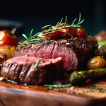 肉汁溢れる本格シュラスコは圧巻！目の前でカットし、迫力も満点です！