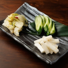 漬け物盛り合わせ