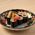 料理メニュー写真&nbsp;鮪島らっきょう巻き