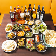 豊富なドリンクが飲み放題！