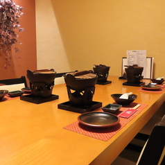 【一階掘りごたつ6名×2部屋】お部屋をつなげて16名前後でのご利用も可能です◎