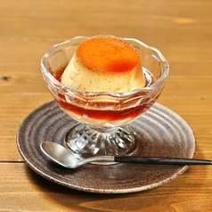 自家製かためプリン