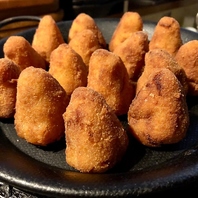 ブラジルの味を忠実に再現した手作りのコロッケ！