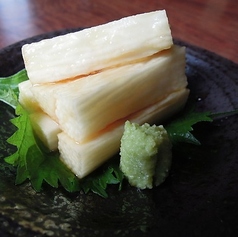 長芋のわさび醤油