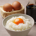 料理メニュー写真 自社農場有精卵TKG