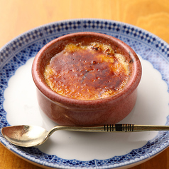 ＊サフランとオレンジジのブリュレ＊