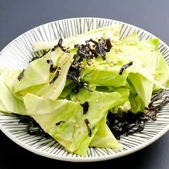 塩昆布キャベツ