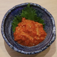 チャンジャクリームチーズ