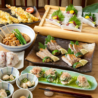 【こだわりの食材】旬の素材を大切にしています