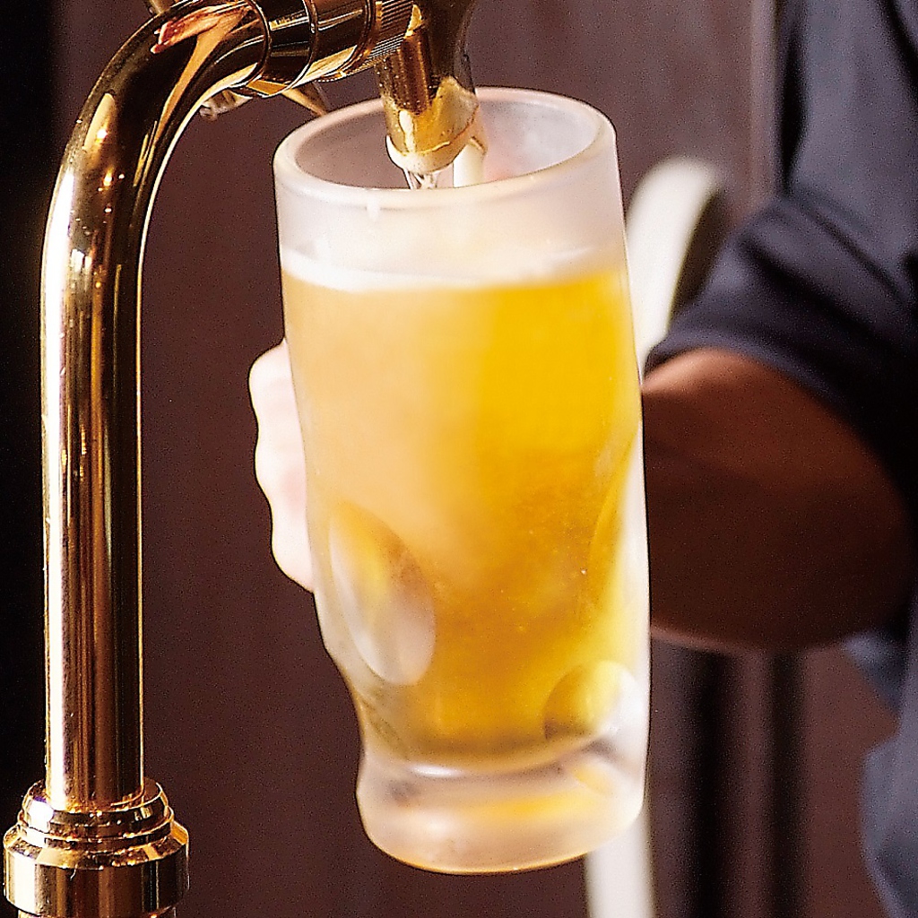 生ビール込飲み放題プランもオススメ！急な飲み会でも使えて便利です！