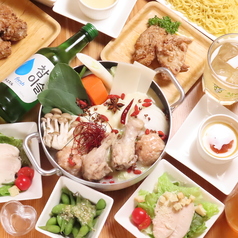 ぽんぽこ亭のコース写真