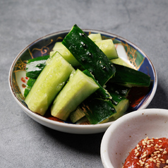 ねぎ味噌きゅうり