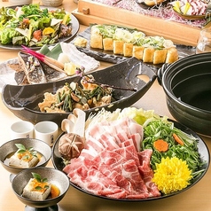 贅沢！もつ鍋/鶏ちゃんこ/しゃぶしゃぶ2H食べ飲み放題〈全7品〉早割クーポンあります！3000円〜ご用意♪の写真