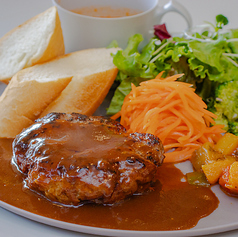 ROY CAFE手作りハンバーグステーキ