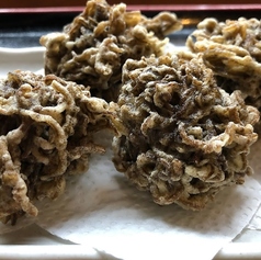 もずくの天ぷら