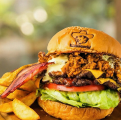 【大人気！】コマネチ名物ハンバーガーの写真