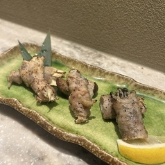 夏野菜の肉巻き3種盛り合わせ
