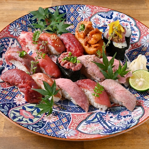 焼肉でも、寿司でも、すき焼き専門店でもない。肉屋が新しく始める「肉寿司本家」。