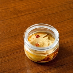 長芋のわさび醤油漬け