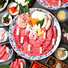 三大和牛食べ比べ 個室焼肉 つなぐ なんばオリエンタルホテル店の写真