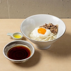 牛しぐれとろろ月見ぶっかけ(温・冷)