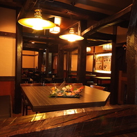 どこか懐かしさを感じる居心地のよい店内