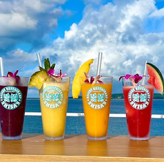 沖縄県産のフルーツを使用した、フレッシュなスムージー