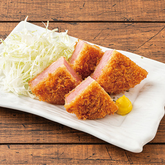 厚切りハムカツ