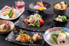 旬越料理 妙高のコース写真
