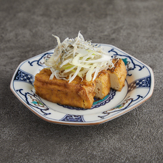 炙り厚揚げ　ネギしらす