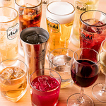 飲み放題プランはスタンダード・プレミアムをご用意！お好みに合わせてお選びください！