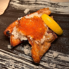 鮭ハラスカマ焼き いくらおろし