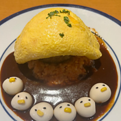 ひよこオムバーグ