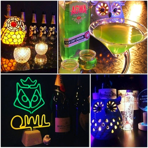 Korean Bar Owl コリアンバー アウル 道頓堀 宗右衛門町 バー カクテル ホットペッパーグルメ