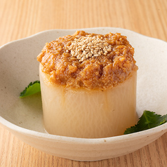 鶏みそ大根