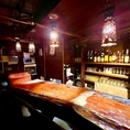 おしゃれなカウンター席でゆっくりと★【食べ放題/食べ飲み放題/大分/女子会/個室/誕生日/食べ放題/飲み放題/シャカロック/肉/都町】