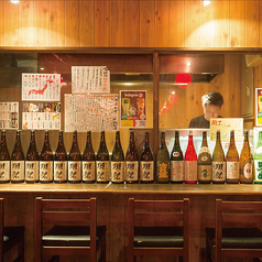 会社帰りのサク飲みや、お1人様でのチョイ飲みにも最適!気軽にご利用いただけるカウンター席をご用意しております!