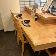カウンター席
