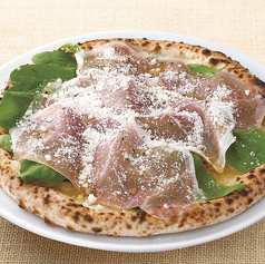 ナポリタイプ　生ハムとルッコラ