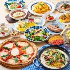 窯焼きピッツア&グリル The Britania ザ ブリタニアのコース写真