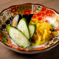 料理メニュー写真&nbsp;季節のお新香盛り合わせ