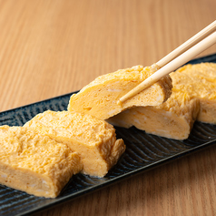 鶏だしの出汁巻き玉子