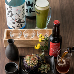 特製抹茶を使用した『抹茶ビール』や京都伏見の名水を使った『京都クラシック』などお酒は充実◎