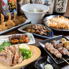 地鶏やきとり おしどり。 真菅店のコース写真