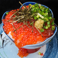 料理メニュー写真&nbsp;名物とれたていくら丼(2人前～)