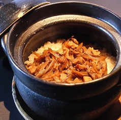 鶏ごぼうのかしわ飯