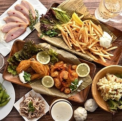 【贅沢BBQ♪】2.5時間飲み放題付き「プレミアムBBQプラン」全16品/11200円(税込)