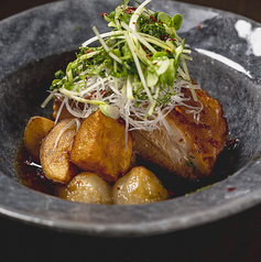 豚角煮肉じゃが