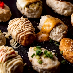 他では味わえない【生つくね】は絶品。