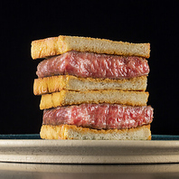 自社牧場から黒毛和牛を一頭買いしてご提供！